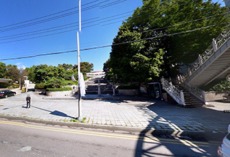 광주문화예술회관정문 육교